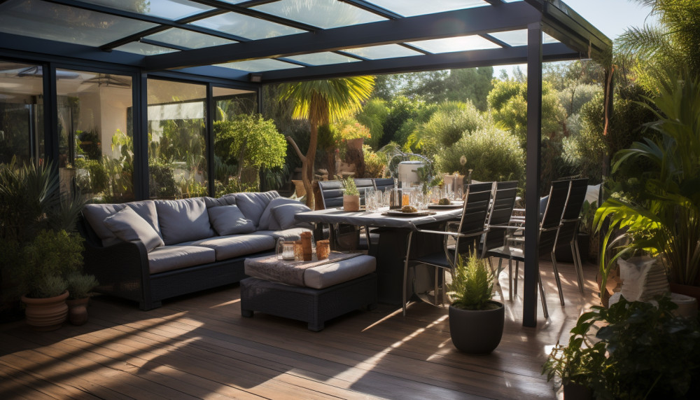 Deux bonnes raisons de doter sa terrasse d’une pergola bioclimatique