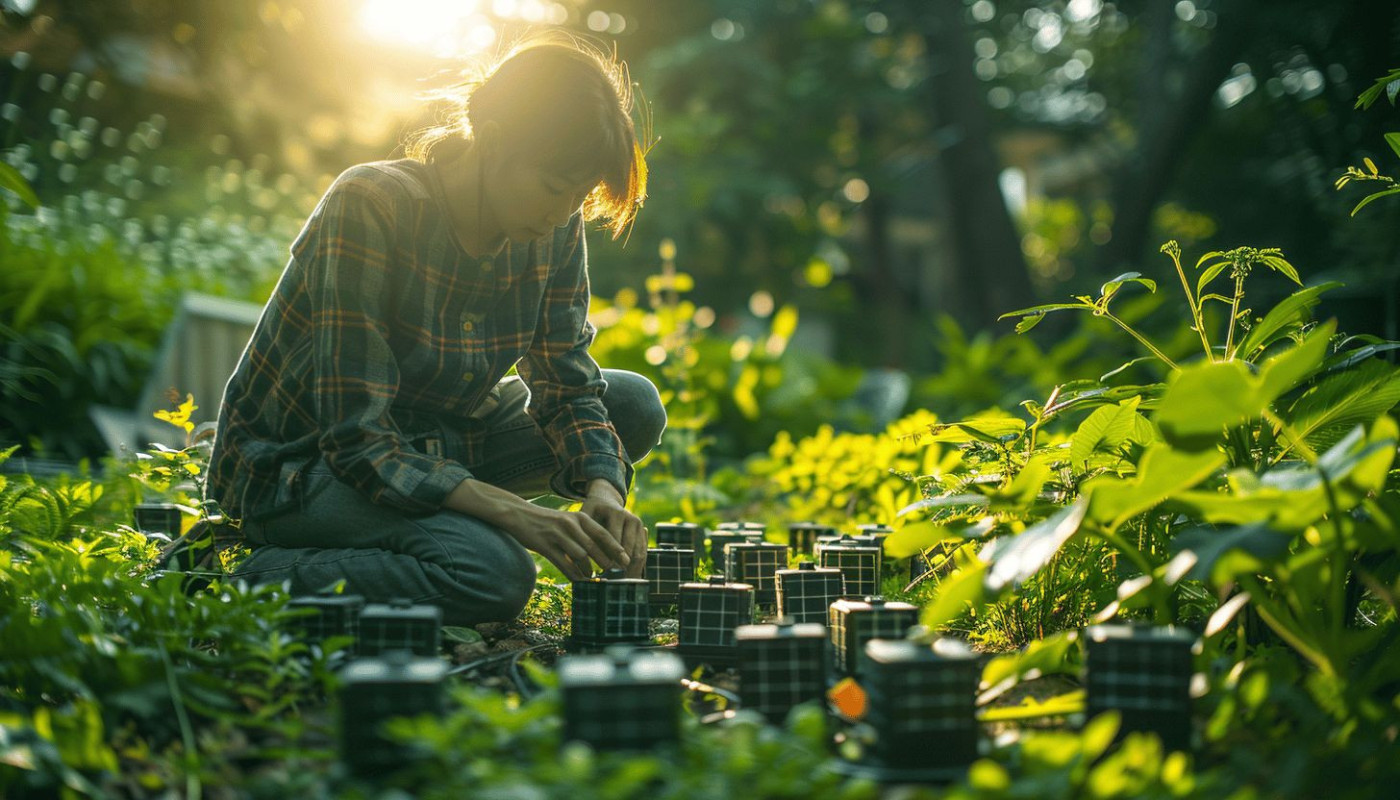 Éclairage de jardin économique et écologique sélection et installation