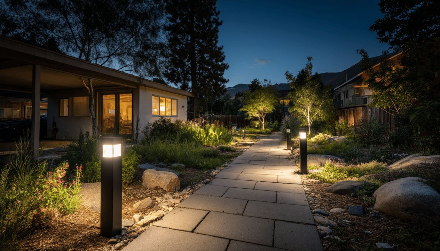 Éclairage de jardin LED versus solaire avantages et sélection éco-responsable