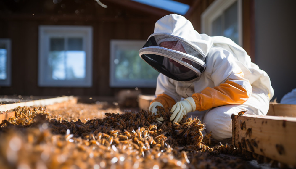 Faire appel à une entreprise pour éliminer les nids des insectes