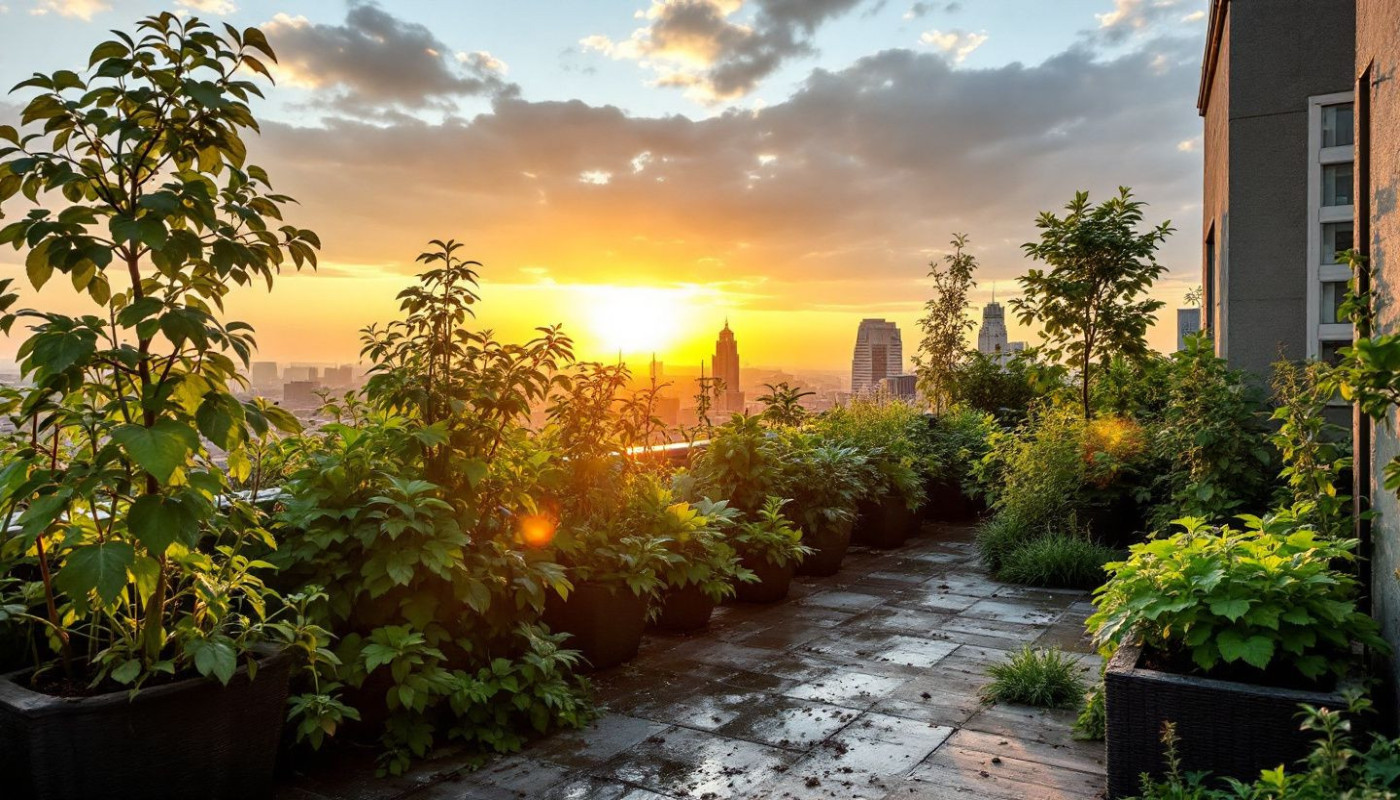 Techniques de permaculture urbaine pour un jardin productif en ville